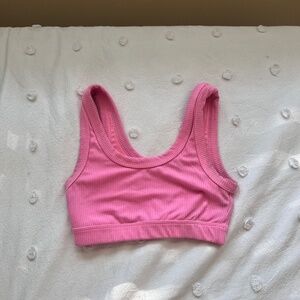 alo sports bra crop top